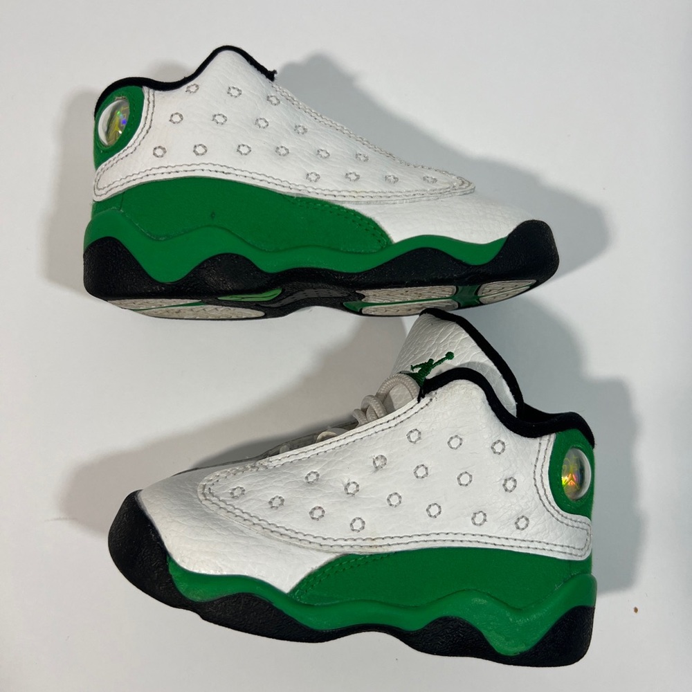 Air Jordan 13 Retro “Lucky Green” 414581-113  Toddler Td Baby Boy Size 6C